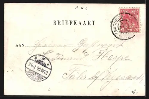 AK Enschedé, Broeierd, Hengelosche straatweg