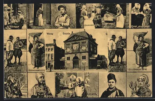 AK Gouda, Waag, Marken, Friesland