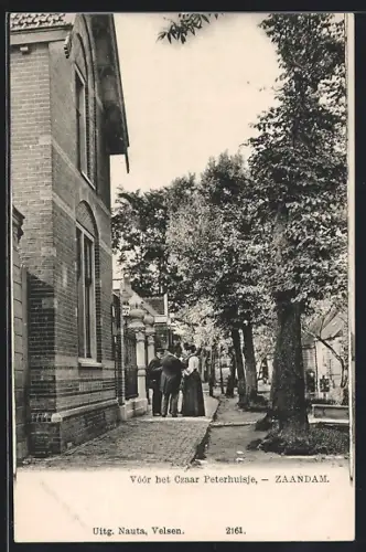 AK Zaandam, Vóór het Czaar Peterhuisje