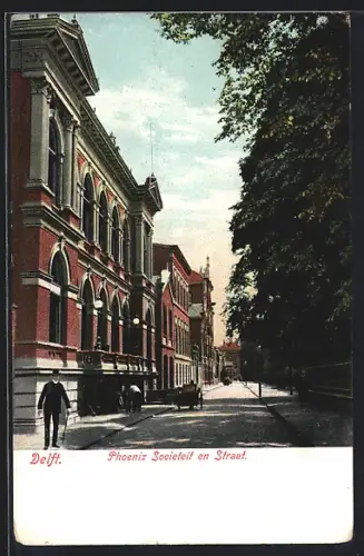 AK Delft, Phoenix Societeit en Straat