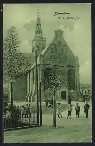 AK Zaandam, Kerk, Westzijde
