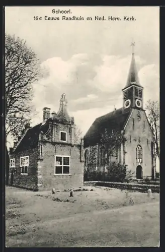 AK Schoorl, 16 e Eeuws en Ned. Herv. Kerk
