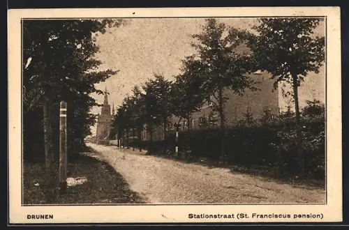 AK Drunen, Stationstraat, St. Franciscus pension