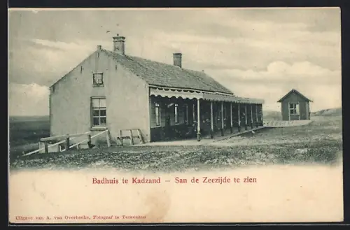 AK Kadzand, Badhuis te Kadzand san de Zeezijde te zien