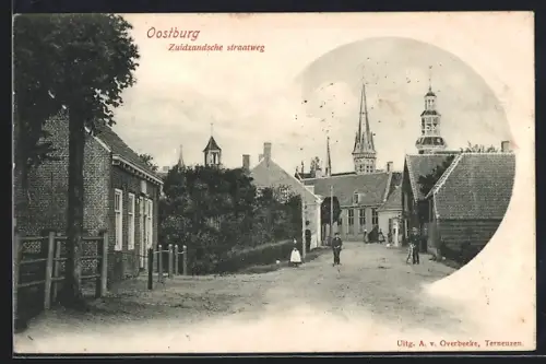 AK Oostburg, Zuidzandsche straatweg