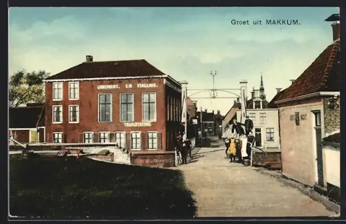 AK Makkum, Gedeeltelijk uitzicht