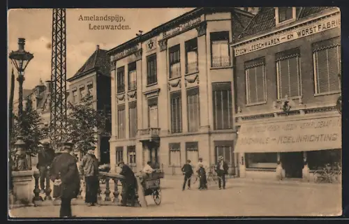 AK Leeuwarden, Amelandspijp, Stoomvleeschwaren en Worstfabriek