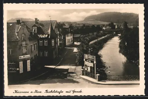 AK Kreiensen, Biebelstrasse mit der gaude