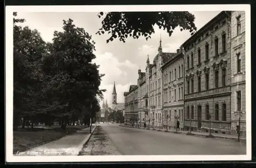 AK Eger, Ritter v. Schönerer Strasse