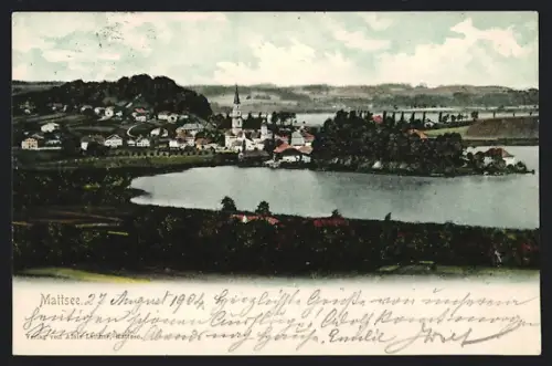 AK Mattsee, Ortspanorama