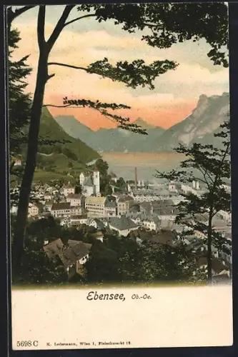 AK Ebensee, Ortsansicht