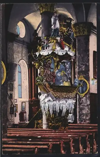 AK Traunkirchen, Salzkammergut, Fischerkanzel