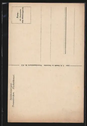 AK Traunkirchen, Salzkammergut, Fischerkanzel