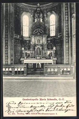 AK Maria Schmolln /O.-Ö., Gnadenkapelle