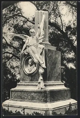 AK Mayerling, Kronprinz Rudolf-Denkmal