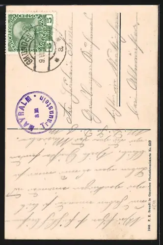 AK Gmunden, Mairalm mit dem Traunstein