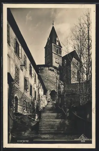 AK Eisenerz, Aufstieg zur Kirche