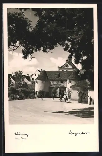 AK Schärding a. Inn, Partie am Lingertor