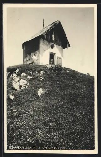 AK Kitzbühel, Kapelle auf dem Kitzbüheler Horn