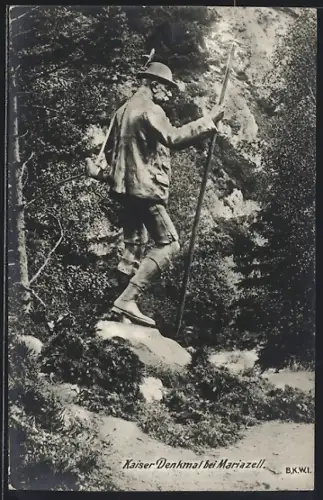 AK Mariazell, Kaiser-Denkmal
