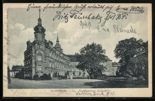 AK Oldenburg i. Gr., Grossherzogliches Schloss