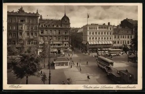 AK Berlin, Unter den Linden, Kranzlerecke