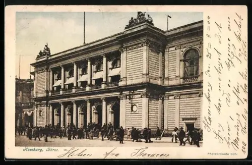 AK Hamburg, Börse