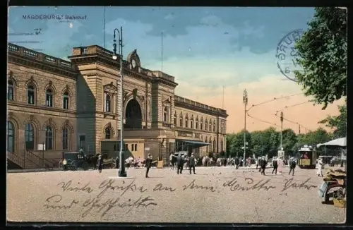 AK Magdeburg, Bahnhof