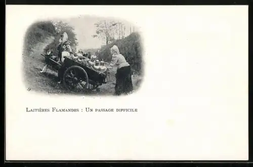 AK Laitières Flamandes, Un passage difficile