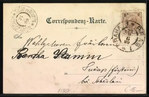 AK Graz, Österr. Bund der Vogelfreunde, Mädchen mit Vogelschar