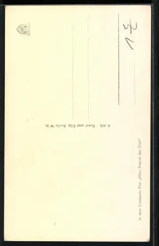 AK Schauspieler Hans Söhnker in dem Film Mein Freund der Dieb