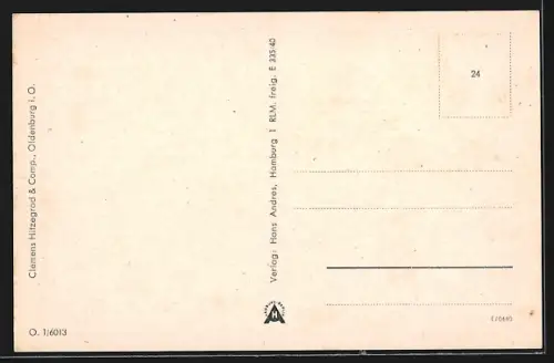 AK Oldenburg i. O., Friedensplatz