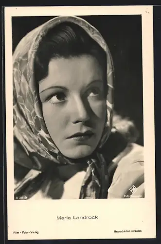 AK Schauspielerin Maria Landrock