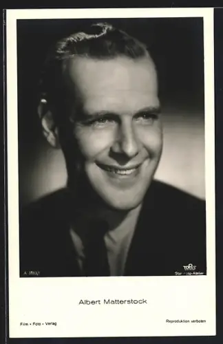 AK Schauspieler Albert Matterstock