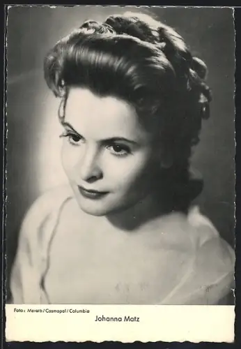 AK Wien, Schauspielerin Johanna Matz, Schlickplatz 4