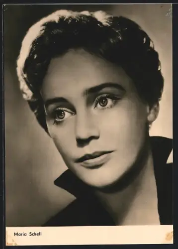 AK Schauspielerin Maria Schell u. a. im Film Solange du da bist