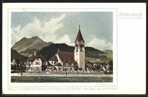AK Mitterbach am Erlaufsee, Heil. Clemens Maria-Hofbrauerkirche