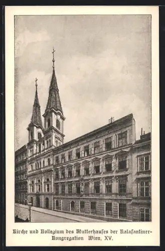AK Wien, Kirche und Kollegium des Mutterhauses der Kalasantiner-Kongregation