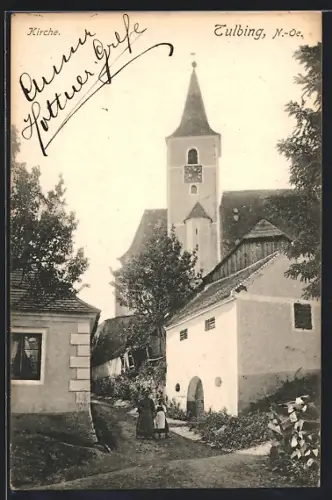 AK Tulbing, Kirche im Ortskern