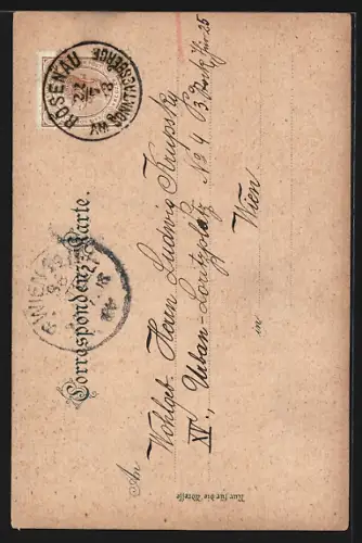 Lithographie Waidhofen a. Ybbs, Hanns Halbmayr`s Gasthof & Wallfahrtskirche, Türkenkapelle, Sonntagberg