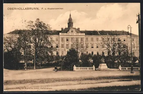 AK Oberhollabrunn, Blick zum Knabenseminar