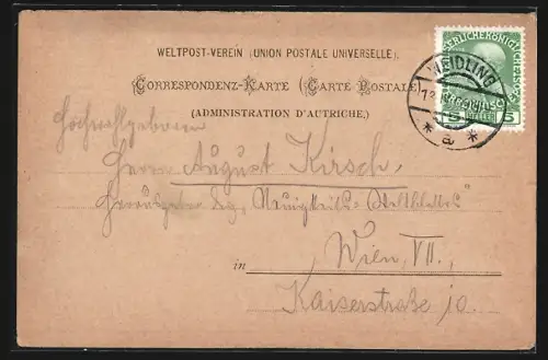 AK Weidlingbach, Jos. Schleinzer's Restauration Zur Schiessstätte
