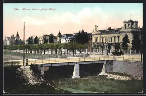 AK Wels, Partie am Kaiser Franz Josef Ring