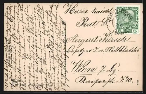 AK Ruše / Maria Rast, Blick über die Dächer