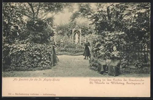 AK Wien-Währing, Pensionat St. Ursula, Gentzgasse 18