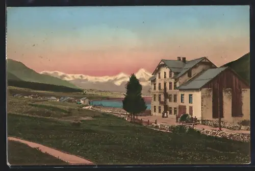 AK St. Valentin a. d. Haide, Josef Habicher`s Gasthof z. Ortlerspitze