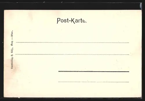 AK Kapfenberg, Teilansicht aus der Vogelschau