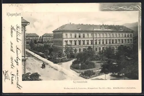 AK Klagenfurt, Motiv vom Gymnasium