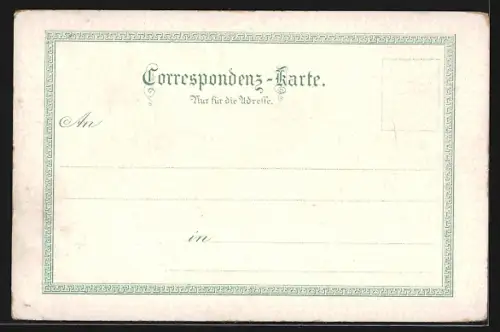 Lithographie Raabs, Schloss, Ruine Koffmitz, Schiessstätte, Ortsansicht