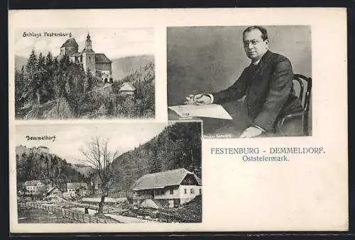 AK Demmeldorf /Oststeiermark, Schloss Festenburg